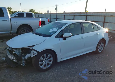 2021 Toyota Corolla Le from USA, damaged, VIN JTDEPMAE7MJ124091
